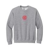 Alpha Chi Omega Sorority Embroidered Monogram Crewneck Sweatshirt. Wear your Alpha Chi Omega monogram with warmth and timeless style in this classic Gildan crewneck sweatshirt. It features your beautiful ΑΧΩ monogram embroidered onto the center chest
