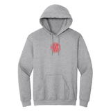 Alpha Chi Omega Sorority Embroidered Monogram Hooded Sweatshirt. Wear your Alpha Chi Omega monogram with genuine pride and cozy style in this classic Gildan hoodie. It features your beautiful ΑΧΩ monogram embroidered onto the chest