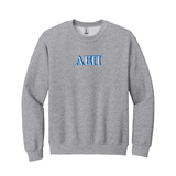 AEPi Fraternity Embroidered Greek Letter Crewneck Sweatshirt. Represent your Alpha Epsilon Pi brotherhood with integrity in this timeless appeal Gildan crewneck sweatshirt. It showcases your esteemed ΑΕΠ Greek letters embroidered onto the center chest
