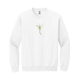 Wear your Alpha Phi Lily of the Valley design with sincerity and classic warmth in this Gildan crewneck sweatshirt. It features your cherished ΑΦ Lily of the Valley design prominently embroidered on the chest