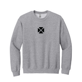 Represent the brotherhood of Alpha Tau Omega with this quality Gildan crewneck sweatshirt. Your distinguished ΑΤΩ badge is meticulously embroidered on the chest for a timeless and durable presentation