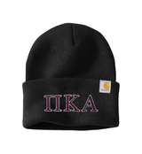Fraternity Greek Letter Carhartt Beanie