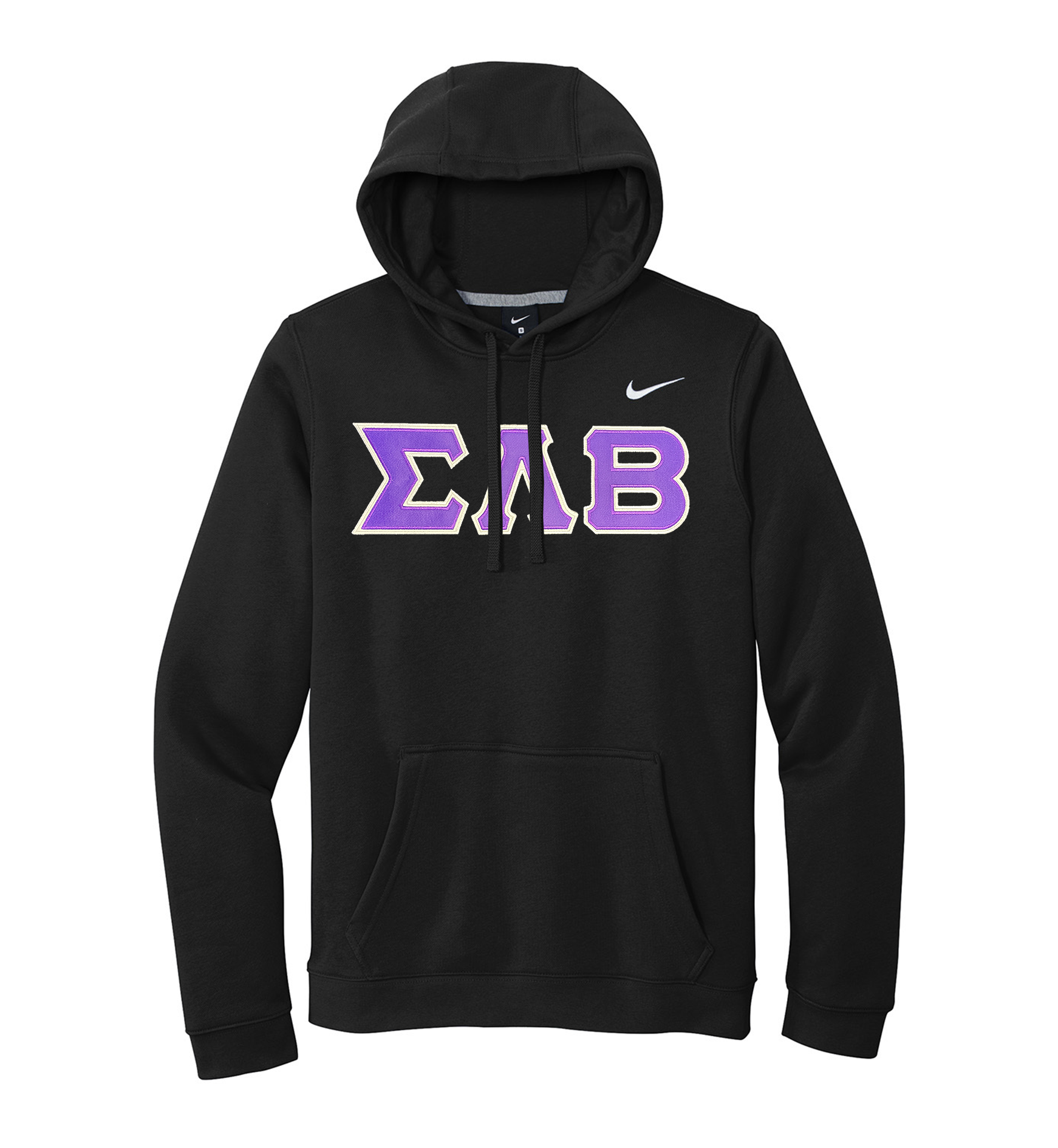 Fraternity Nike Greek Letter Hoodie greekclothingco