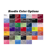 Sigma Pi Fraternity Sewn on Greek Letter Gildan Hoodie color options