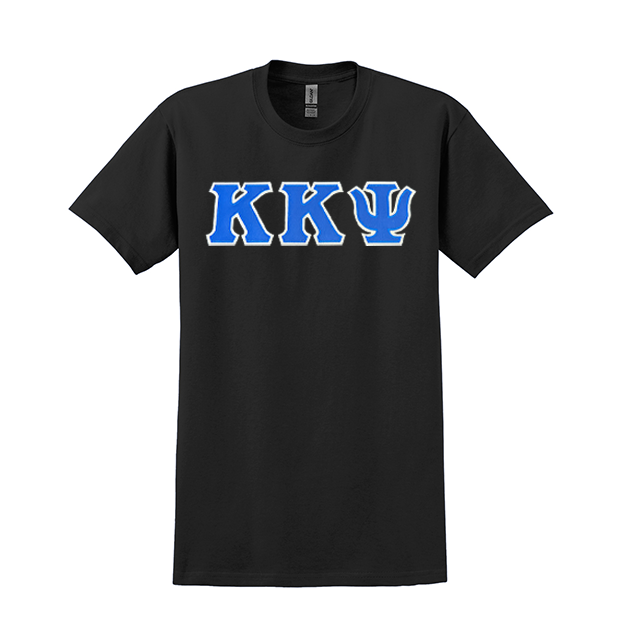 greekclothingco Kappa Kappa psi Greek Letter T Shirt Medium