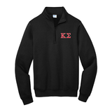 Kappa Sigma Fraternity Quarter Zip Embroidered Greek Letters
