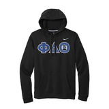 Phi Delta Theta Fraternity Greek Letter Nike Hoodie