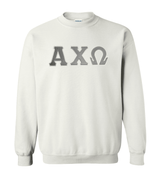 Sorority Greek Letter Gildan Crewneck Sweatshirt