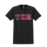 Tau Kappa Epsilon Sewn on Greek Letter T-shirt