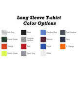 Theta Tau Fraternity Greek Letter Long Sleeve T-shirt