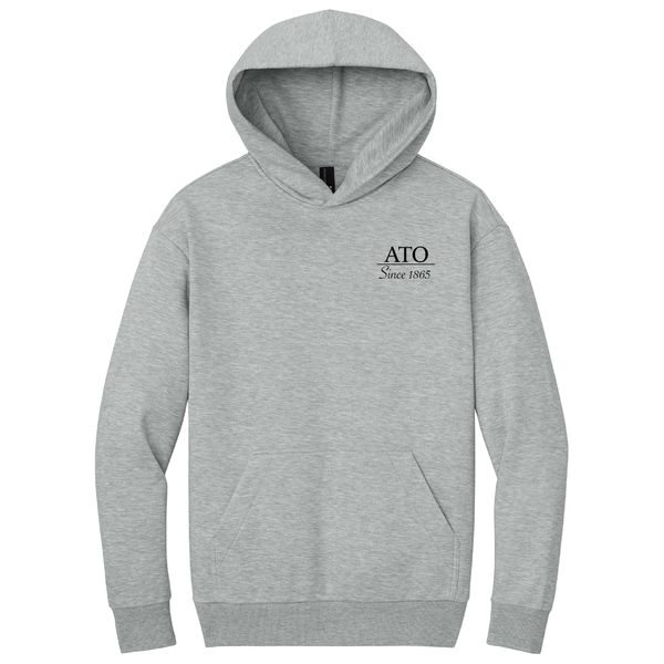 Alpha Tau Omega Fraternity Established Embroidered Hoodie