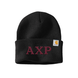 Alpha Chi Rho Carhartt Beanie with Embroidered Greek Letters