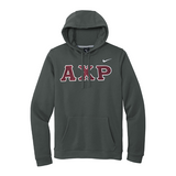 Alpha Chi Rho Sewn on Greek Letter Nike Hoodie