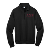 Alpha Chi Rho Quarter Zip Embroidered Greek Letters