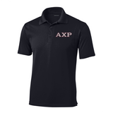 Alpha Chi Rho Sport-Tek Micropique Polo Embroidered Greek Letters