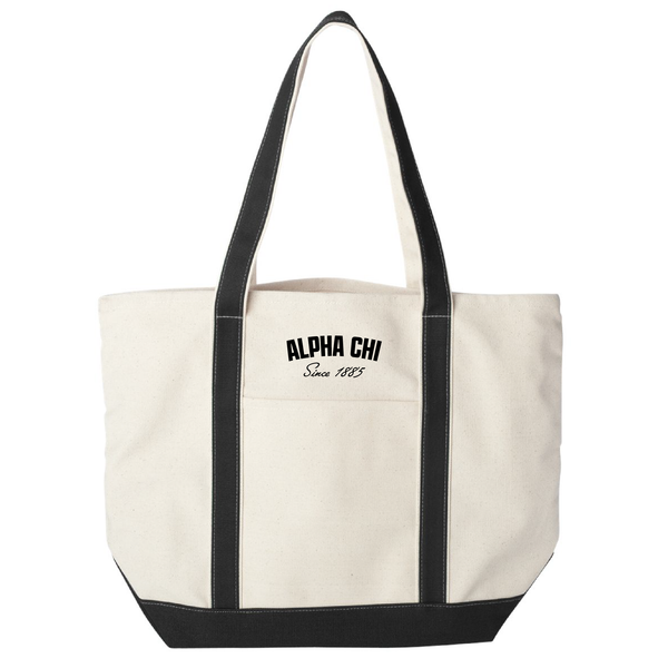 Alpha Chi Omega Sorority Established Tote Bag