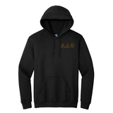Alpha Delta Phi Fraternity Embroidered Greek Letters Gildan Hoodie
