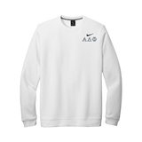 Alpha Delta Phi Fraternity Nike Embroidered Greek Letter Crewneck Sweatshirt