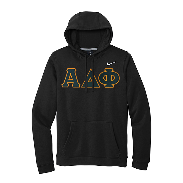 Alpha Delta Phi Fraternity Greek Letter Nike Hoodie
