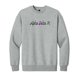 Alpha Delta Pi Sorority Star Crewneck Sweatshirt