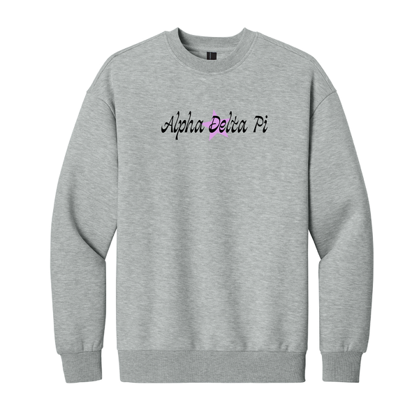 Alpha Delta Pi Sorority Star Crewneck Sweatshirt