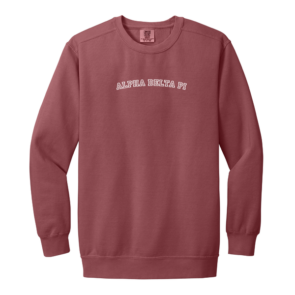 Alpha Delta Pi Sorority Fall Essentials Crewneck Sweatshirt