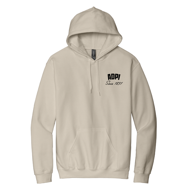 Alpha Delta Pi Sorority Established Hoodie
