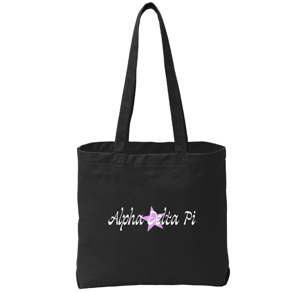 Alpha Delta Pi Sorority Star Tote Bag