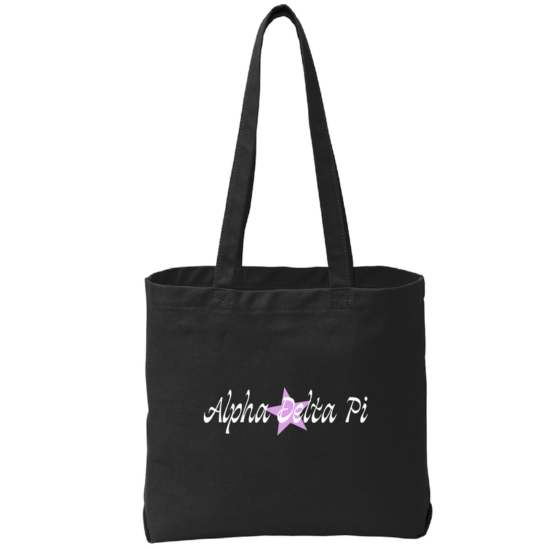 Alpha Delta Pi Sorority Star Tote Bag