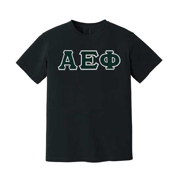 Alpha Epsilon Phi Sorority Greek Letter Comfort Colors T-shirt