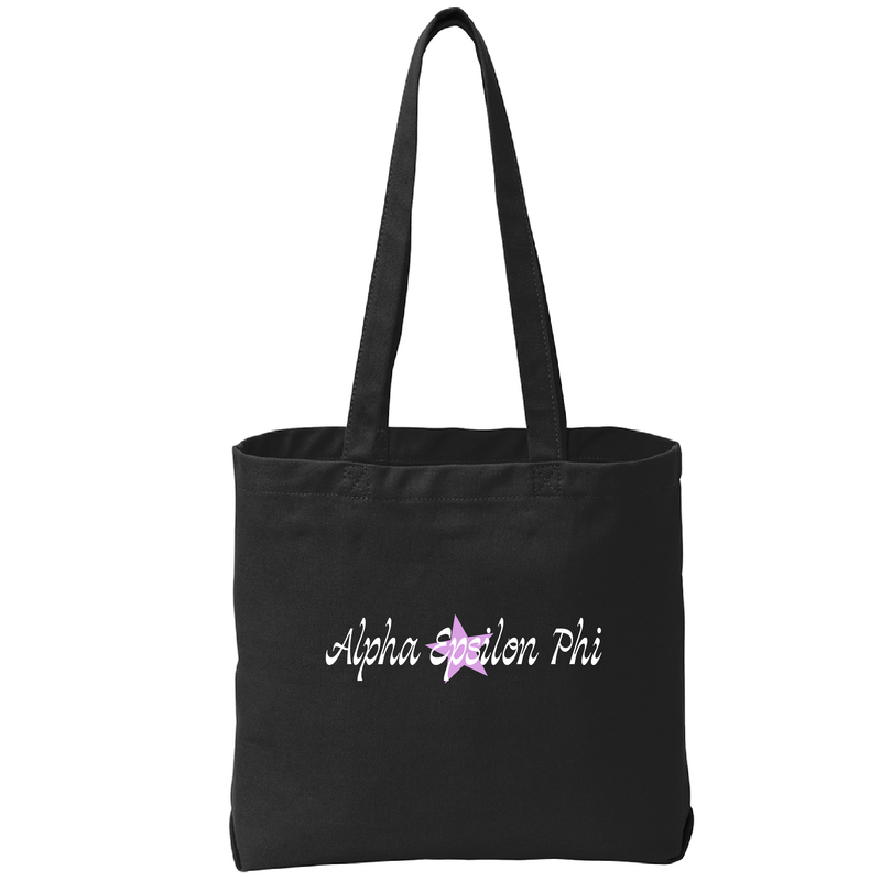 Alpha Epsilon Phi Sorority Star Tote Bag