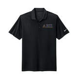 Alpha Epsilon Pi Fraternity Greek letter embroidered Nike polo