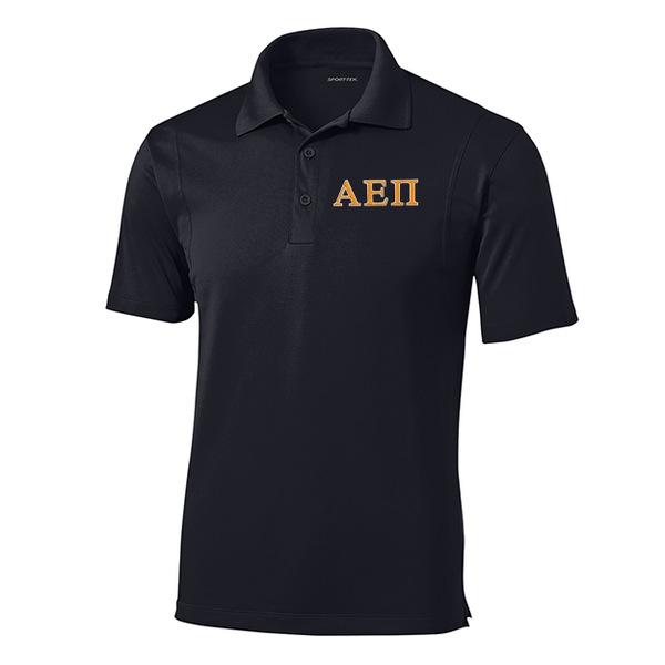 Alpha Epsilon Pi Fraternity Embroidered Greek Letter Sport-Tek Micropique Polo