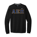 Alpha Epsilon Pi Fraternity Nike Greek Letter Crewneck Sweatshirt