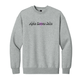 Alpha Gamma Delta Sorority Star Crewneck Sweatshirt