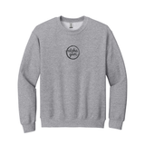 Alpha Gamma Delta Sorority Embroidered Circle Crewneck Sweatshirt. Showcase your Alpha Gamma Delta spirit in this classic style Gildan crewneck sweatshirt. It features your beautiful ΑΓΔ circle embroidered onto the center chest