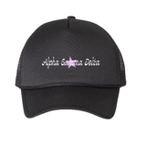 Alpha Gamma Delta Sorority Star Foam Trucker Hat