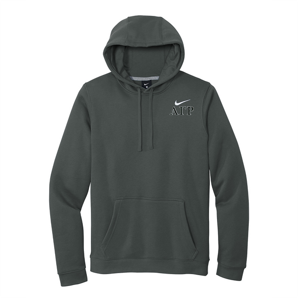 Alpha Gamma Rho Fraternity Nike Hoodie Embroidered Greek Letters