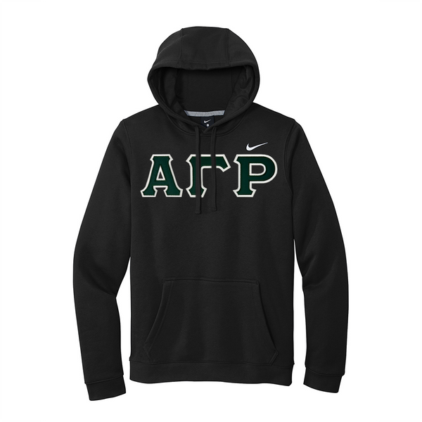 Alpha Gamma Rho Fraternity Greek Letter Nike Hoodie