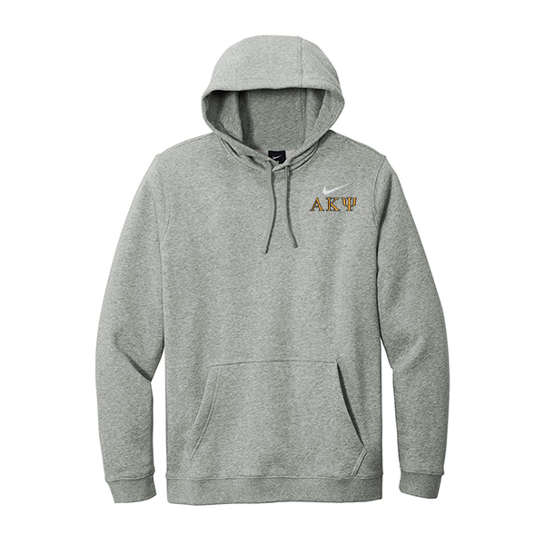Alpha Kappa Psi Fraternity Nike Hoodie Embroidered Greek Letters