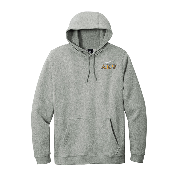 Alpha Kappa Psi Fraternity Nike Hoodie Embroidered Greek Letters