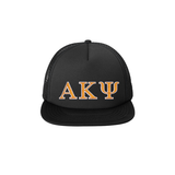 Alpha Kappa Psi Fraternity Foam Trucker Hat Embroidered Greek Letters