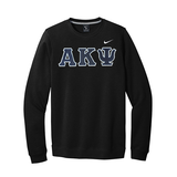 Alpha Kappa Psi Nike Greek Letter Crewneck Sweatshirt
