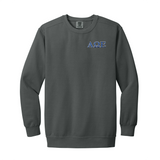 Alpha Omega Epsilon Sorority Comfort Colors Embroidered Greek Letter Crewneck Sweatshirt