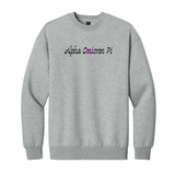 Alpha Omicron Pi Sorority Star Crewneck Sweatshirt