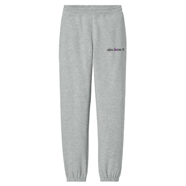 Alpha Omicron Pi Sorority Star Sweatpants