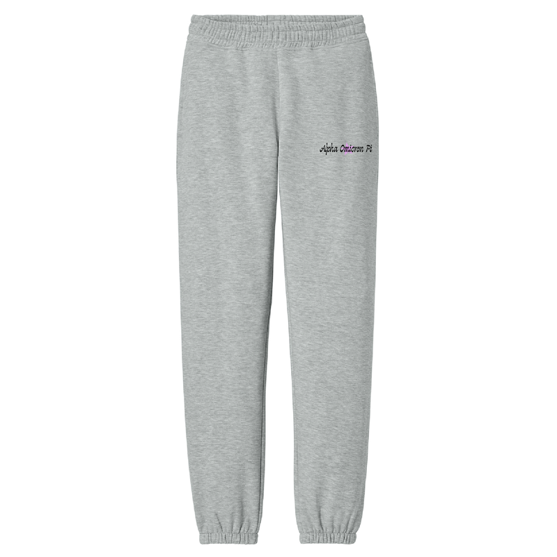 Alpha Omicron Pi Sorority Star Sweatpants
