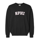 Alpha Phi Sorority Varsity Basics Crewneck Sweatshirt