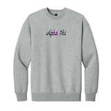 Alpha Phi Sorority Star Crewneck Sweatshirt
