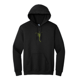 Wear your Alpha Phi Lily of the Valley design with sincerity and classic warmth in this Gildan hoodie. It features your cherished ΑΦ Lily of the Valley design prominently embroidered on the chest 